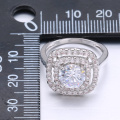 latest design wedding ring square shape ring for girl